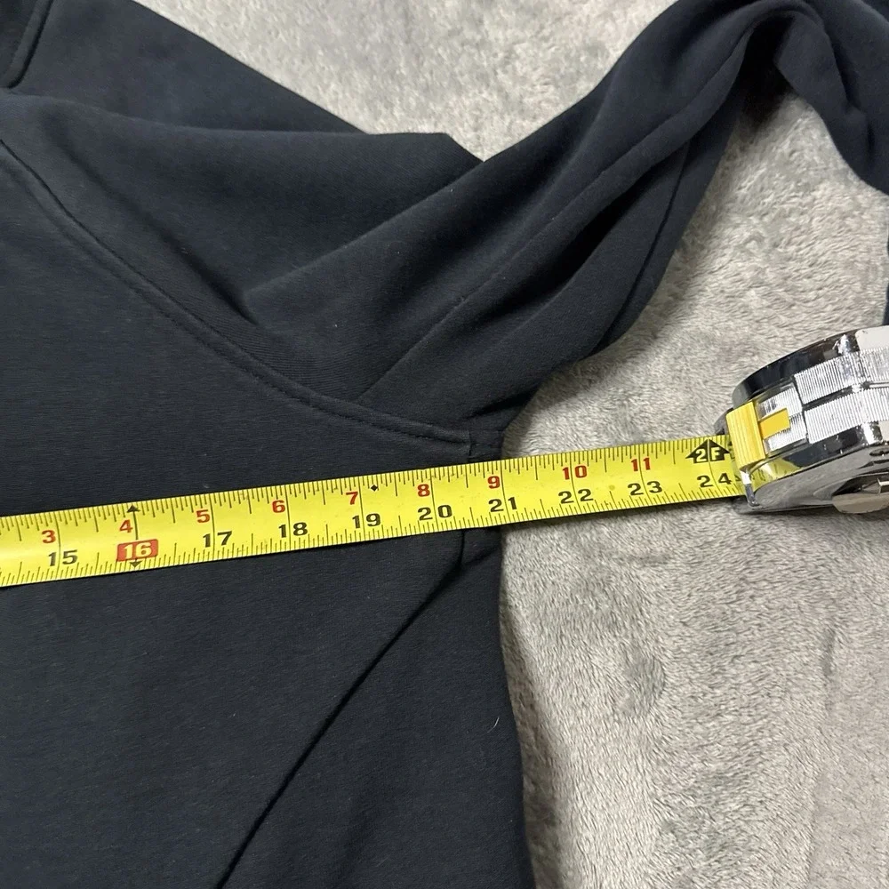 Nike Tech Fleece Cape Hoodie‎ Women's Size Medium Black Activewear Full Zip